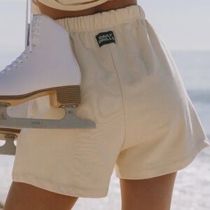 Daily Drills Cream Athletic Shorts